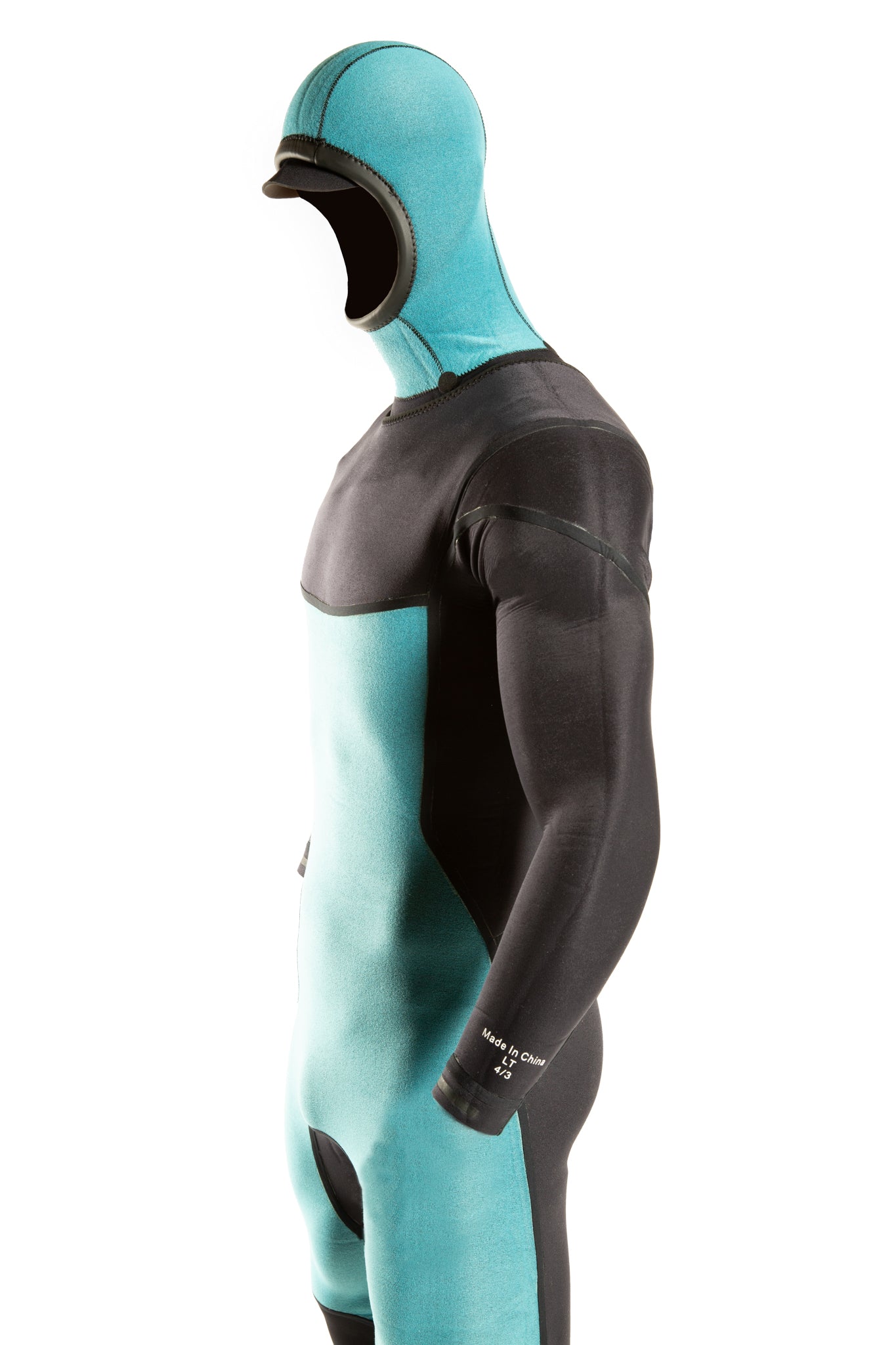 Crooked Wetsuit - 4+:3mm hooded - Mens