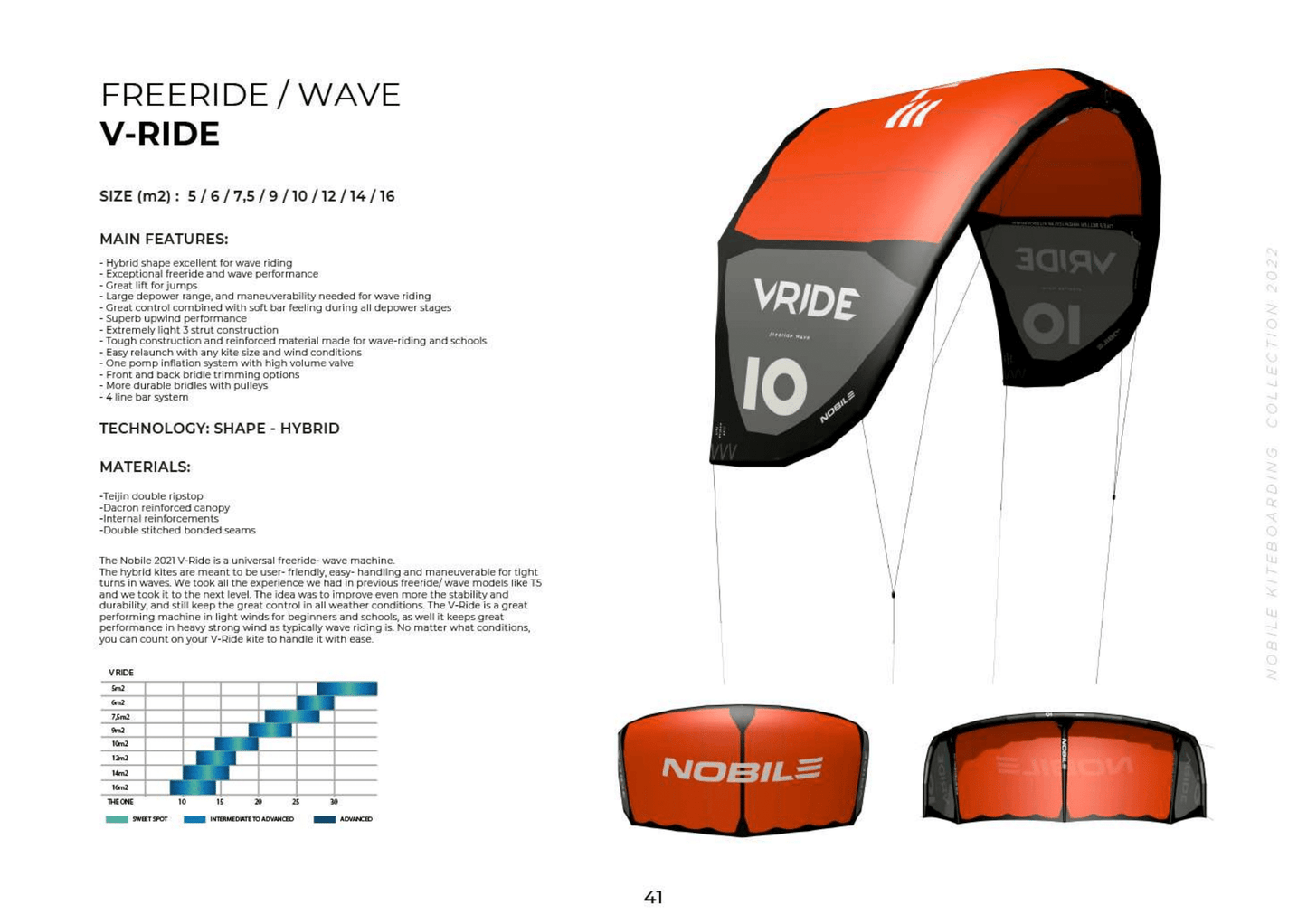 NOBILE KITE V-RIDE 2021